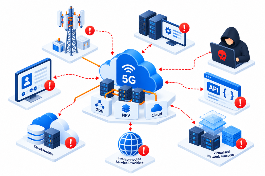 5G Cloud and Virtualised Network Risks